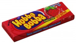 Жевательная резинка, Hubba Bubba (Хубба Бубба) №4 Клубничный бум